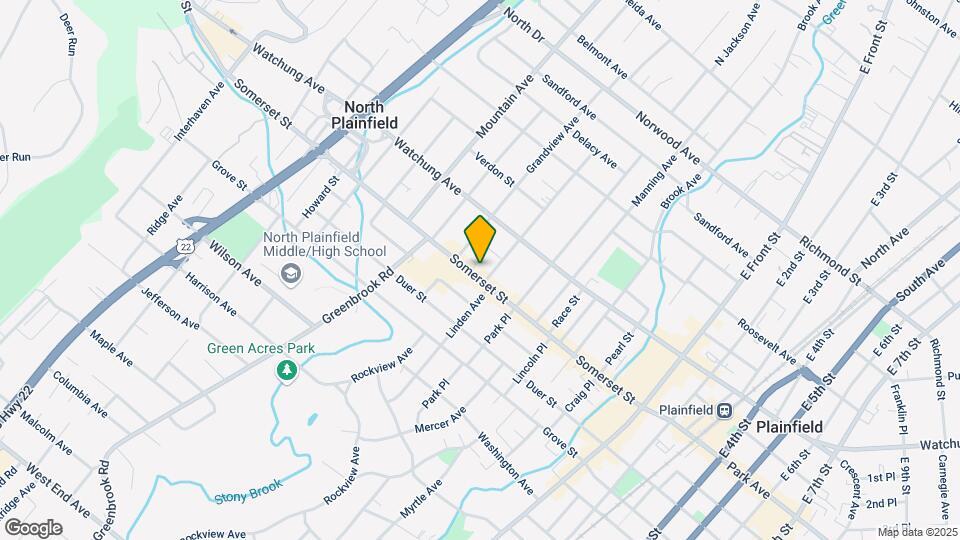 374 Somerset St, Unit 3 Map and Location Details