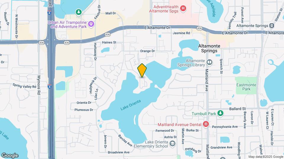 544 Orange Dr Map and Location Details