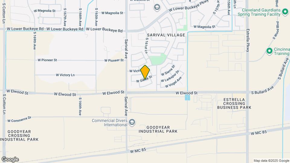 16239 W Sierra St Map and Location Details