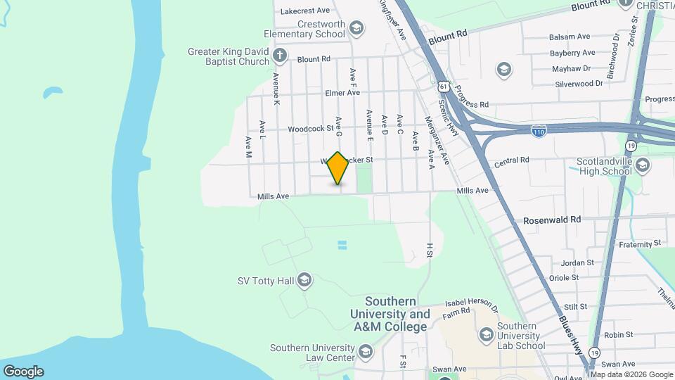 381 Mills Ave Map and Location Details