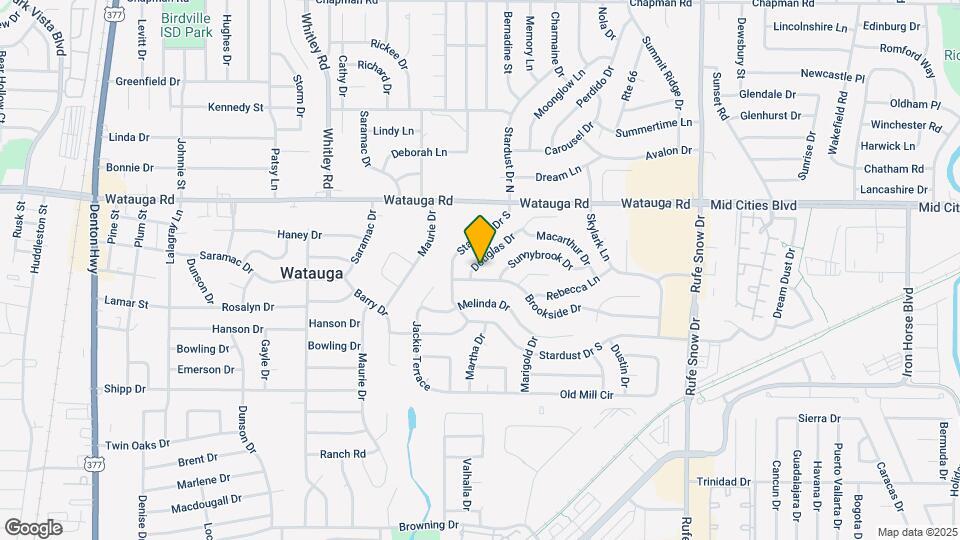 6212 Douglas Dr Map and Location Details