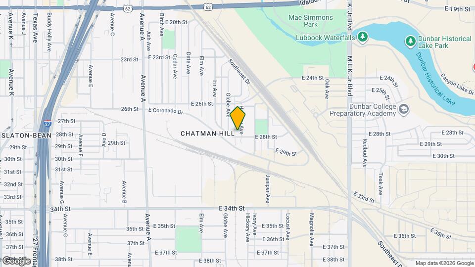 2632 Hickory Ave Map and Location Details