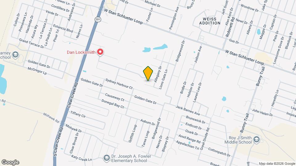 5601 Lions Gate Ln Map and Location Details