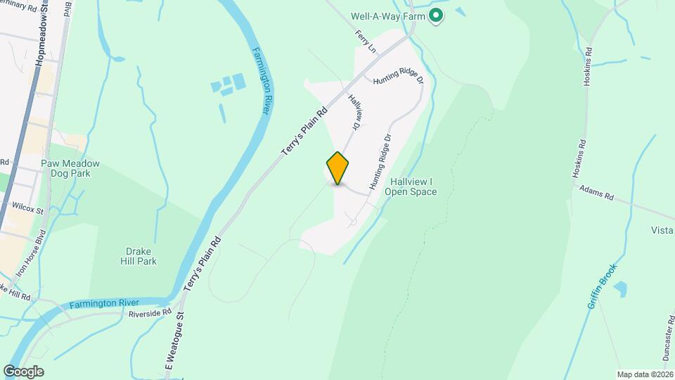 17 Hallview Dr Map and Location Details