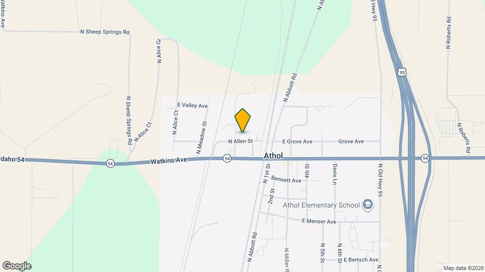 5549 Grove Ave Map and Location Details