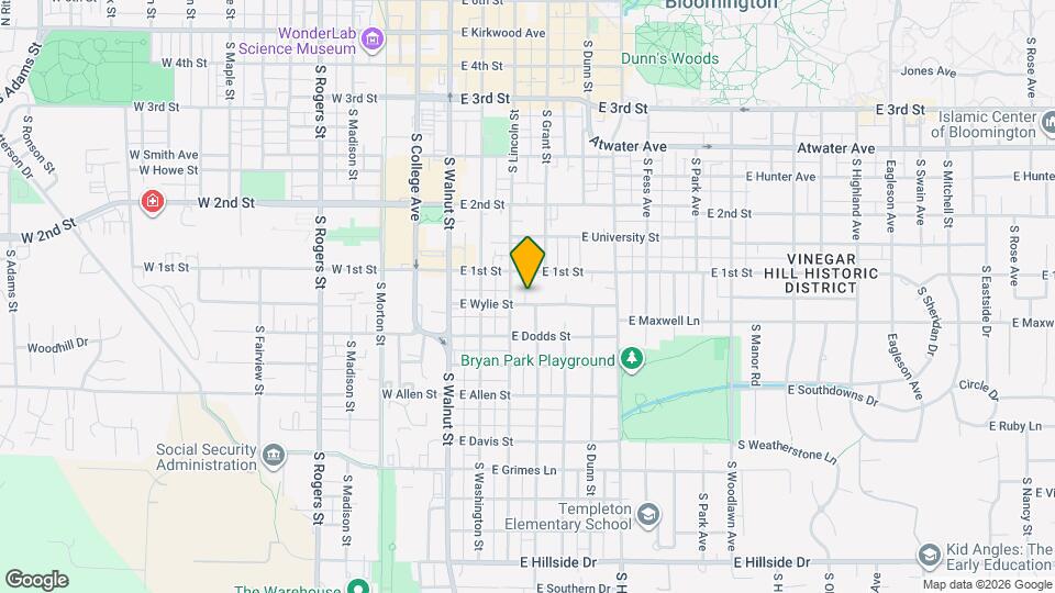 309 E Wylie St Map and Location Details