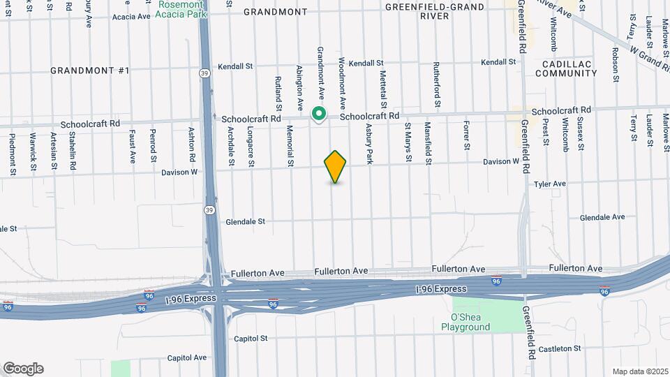 12896 Grandmont Ave Map and Location Details