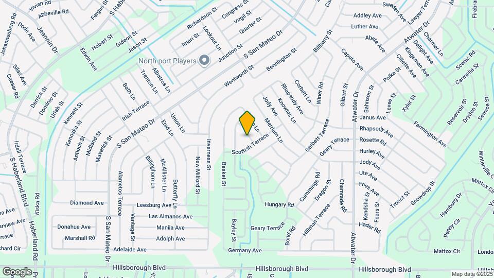 4281 Golfair Ln Mapa y Detalles de la Ubicación