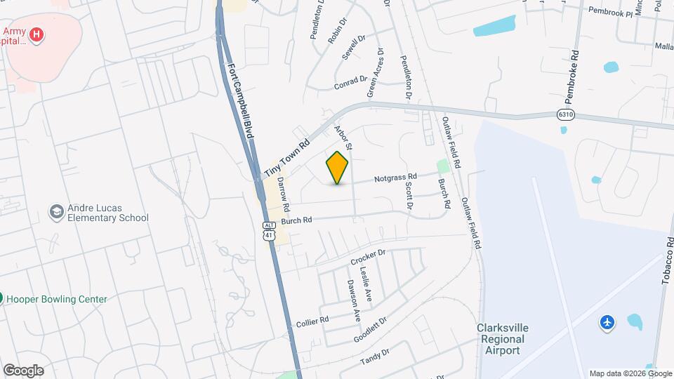 222 Notgrass Rd Map and Location Details