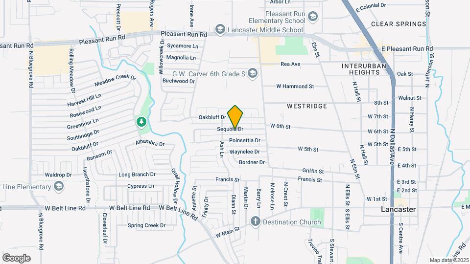 822 Sequoia Dr Map and Location Details