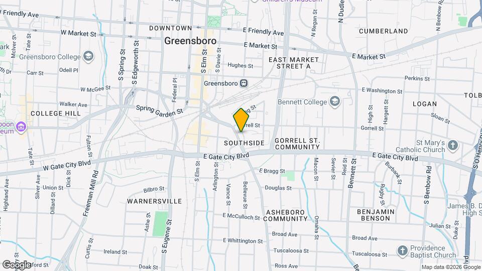 337 Martin Luther King Jr Dr, Unit C Map and Location Details