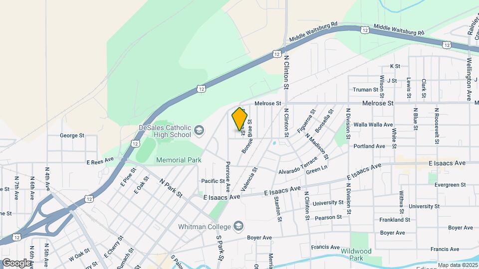 1001 Pomona St Map and Location Details