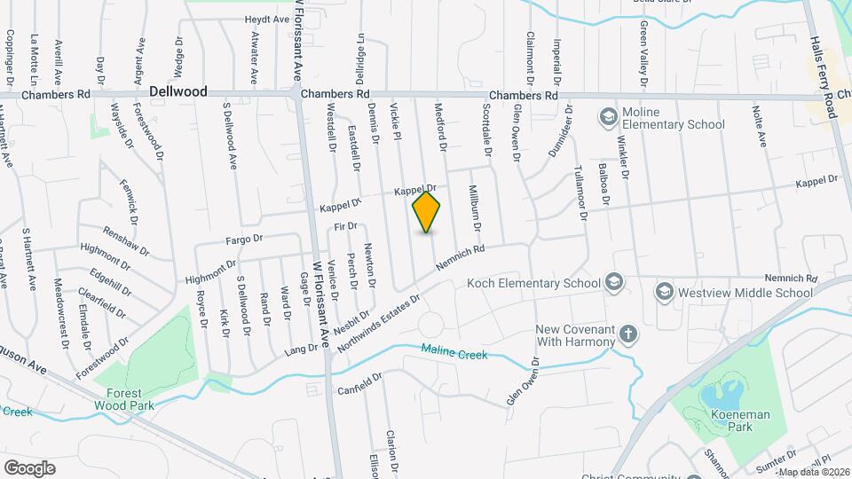 9729 Lorna Ln Map and Location Details