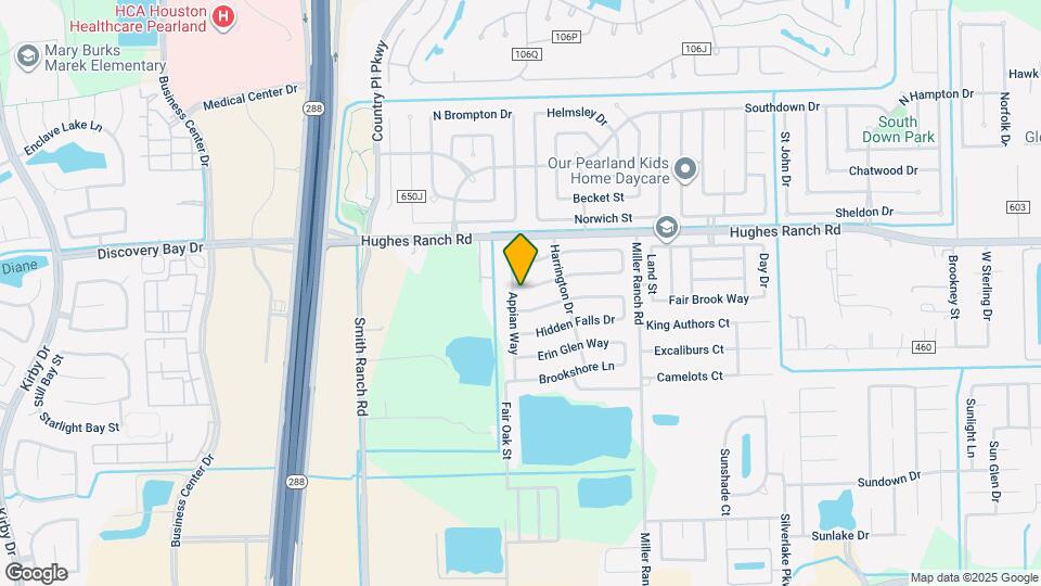 10208 Forest Spring Ln Map and Location Details