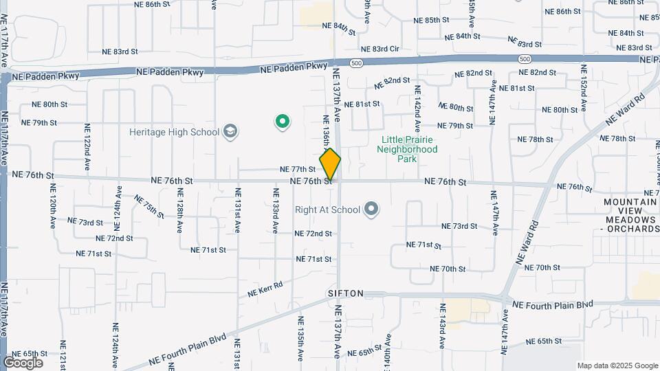13608 NE 75th Cir Map and Location Details