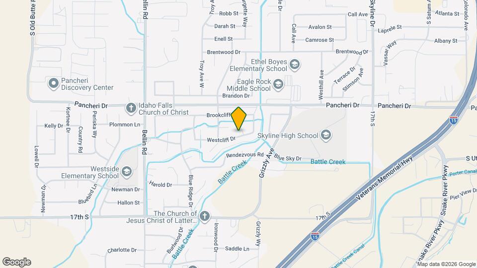 2180 Westcliff Dr Map and Location Details