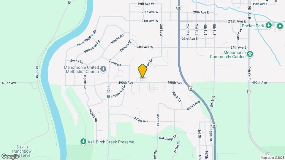 2724 Fryklund Dr SW Map and Location Details