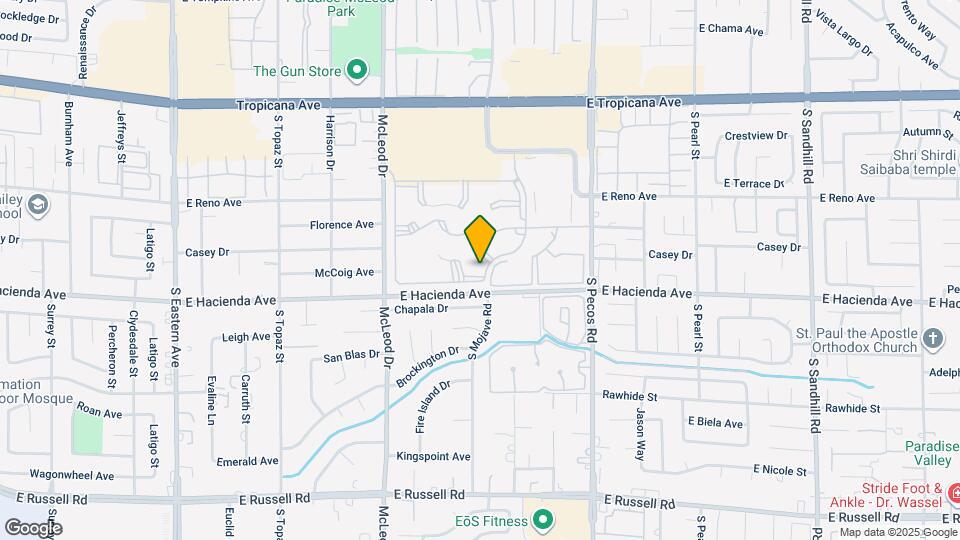 5265 Caspian Springs Dr Map and Location Details