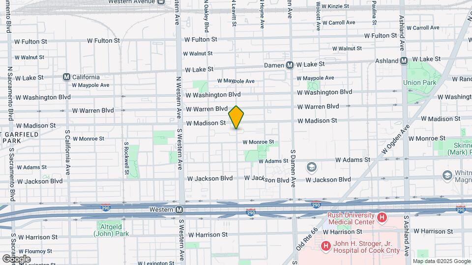 204 S Leavitt St Mapa y Detalles de la Ubicación