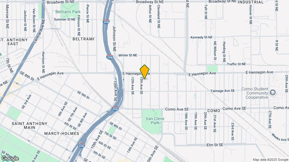 1094 13th Ave SE Mapa y Detalles de la Ubicación