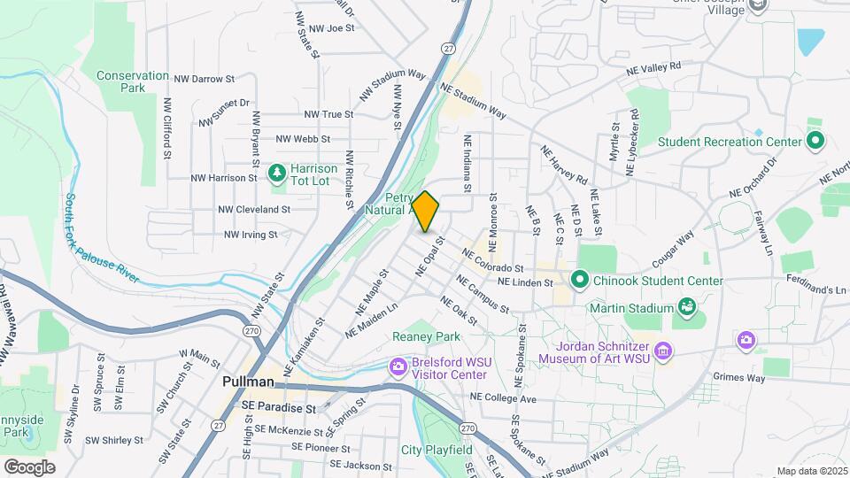 427 NE Colorado St Map and Location Details