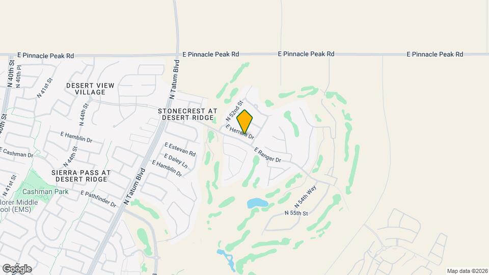 5235 E Herrera Dr Map and Location Details