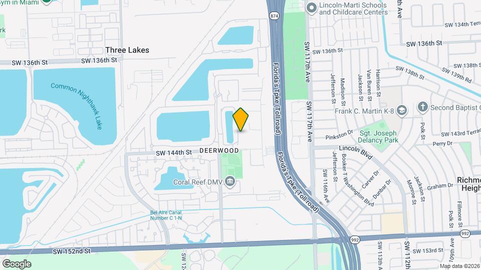 14319 SW 120th Ct Map and Location Details