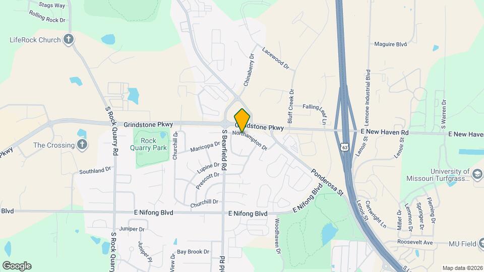 2418 Northampton Dr Map and Location Details