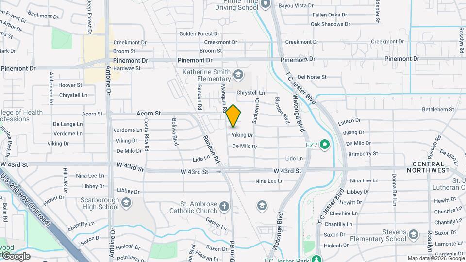 4818 Viking Dr Map and Location Details