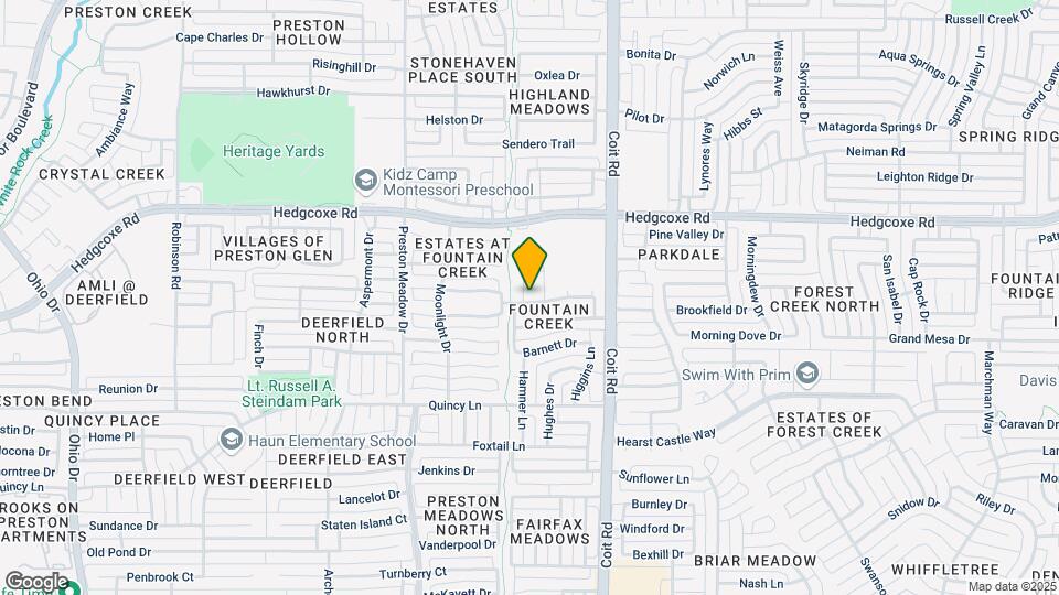7800 Kinman Ln Map and Location Details