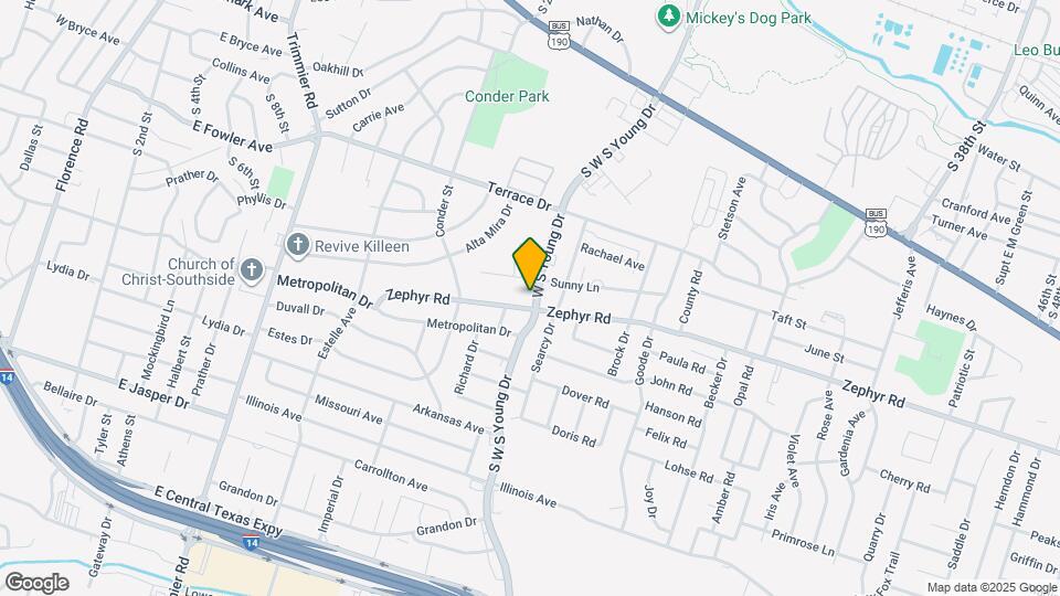 2207 Zephyr Rd Map and Location Details