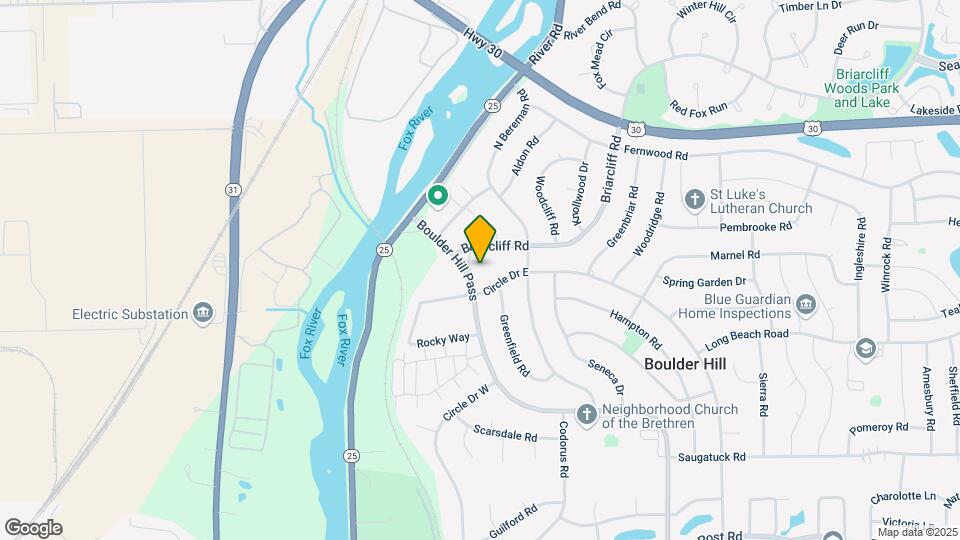 Wedgewood Manor Active Senior Living Map and Location Details