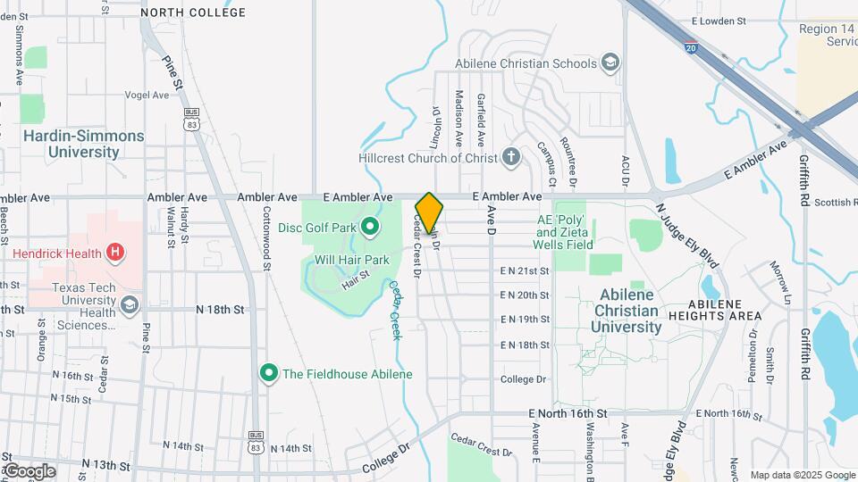 2202 Lincoln Dr Map and Location Details