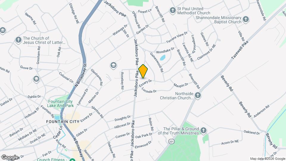 3611 Essary Dr Map and Location Details