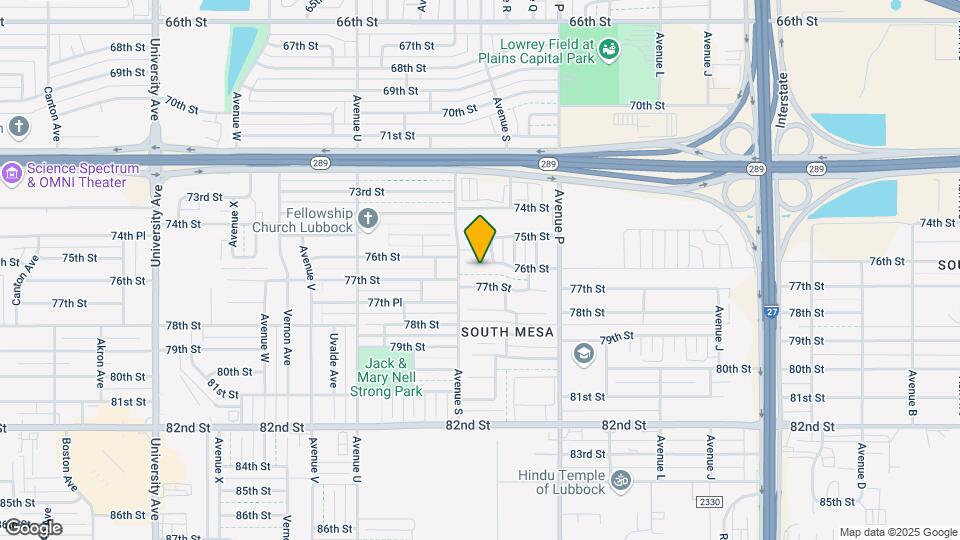 1805 76th St Map and Location Details