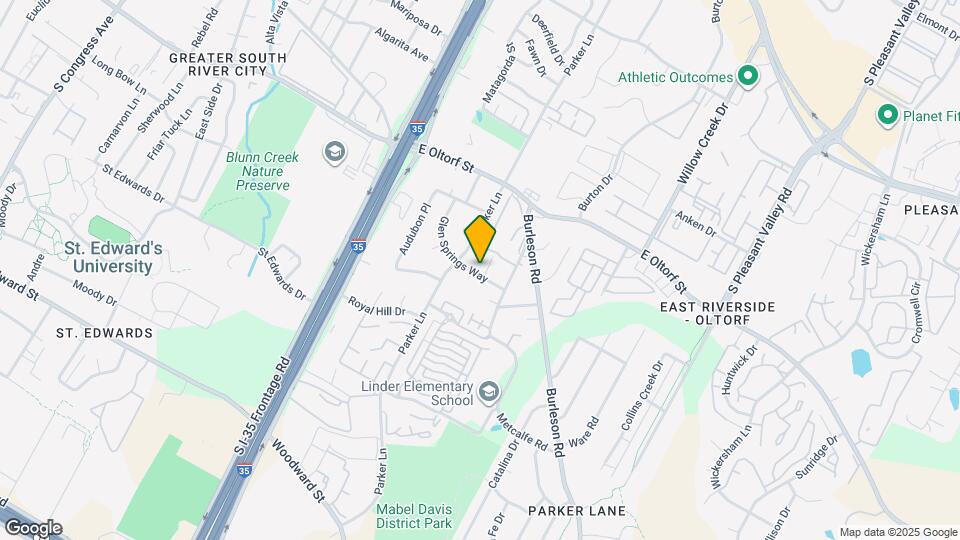 2519 Glen Springs Way Map and Location Details