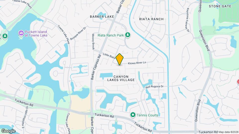 17406 Hoover Gardens Dr Map and Location Details