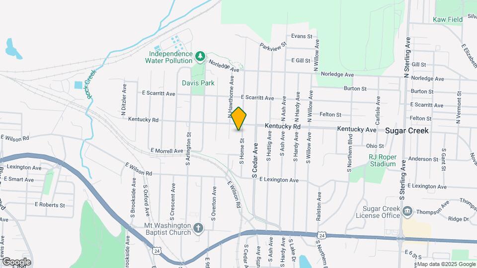 112 S Home St Map and Location Details