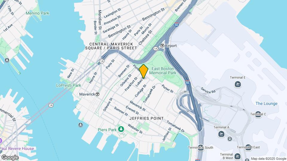 75 Lubec St Mapa y Detalles de la Ubicación