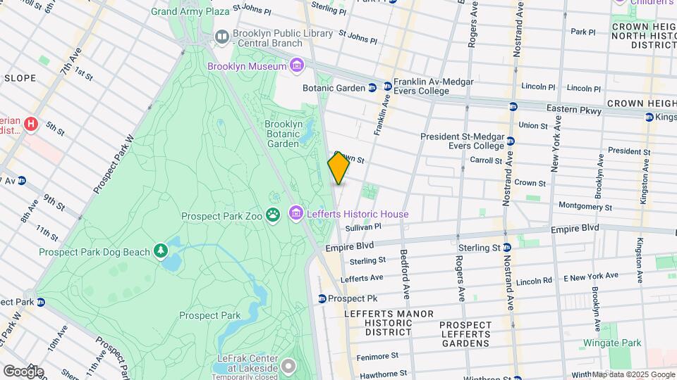 961 Washington Ave Mapa y Detalles de la Ubicación