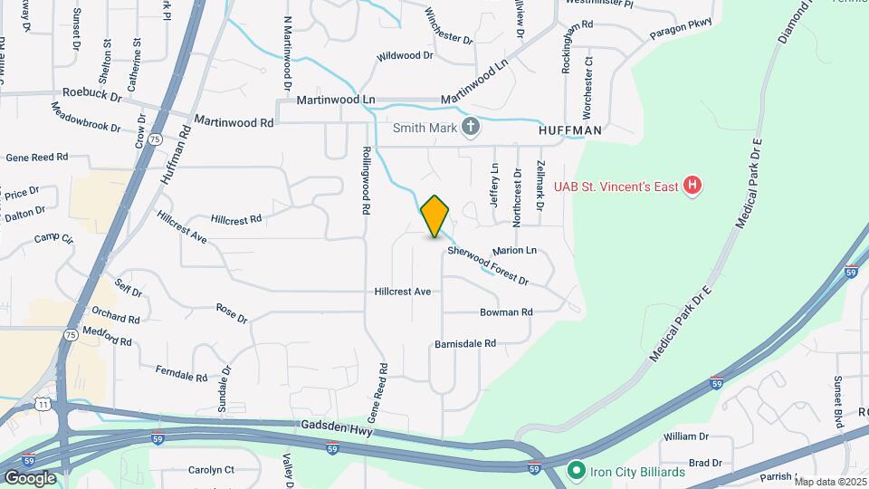 904 Sherwood Forest Dr Map and Location Details