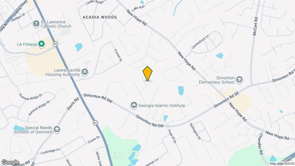 722 Thornapple Trail SW Map and Location Details