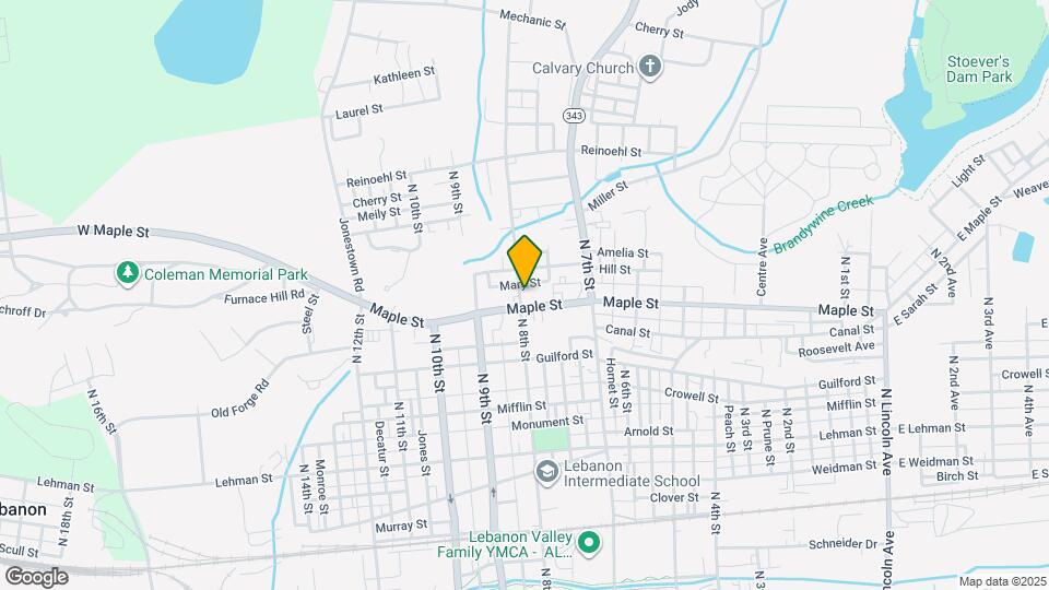 710-712 N 8th St Map and Location Details