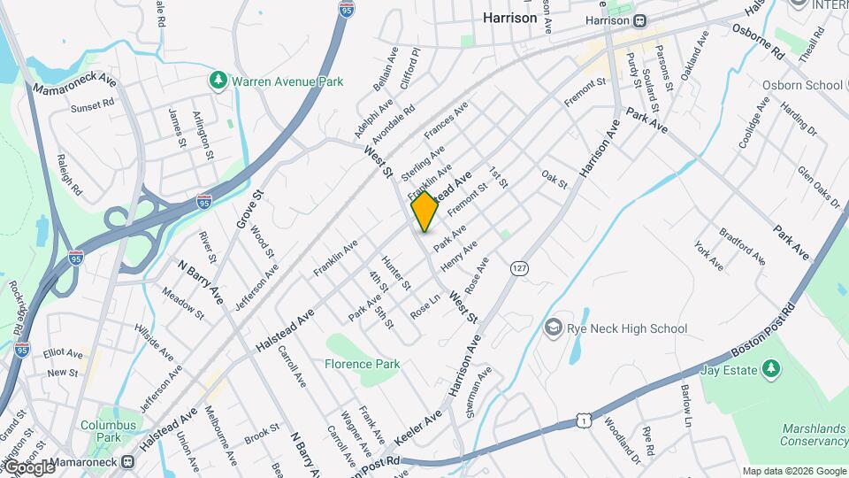 25 Fremont St Map and Location Details