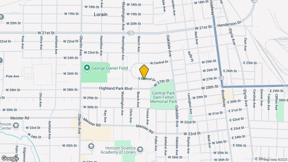 835 S Central Dr, Unit 835 Map and Location Details