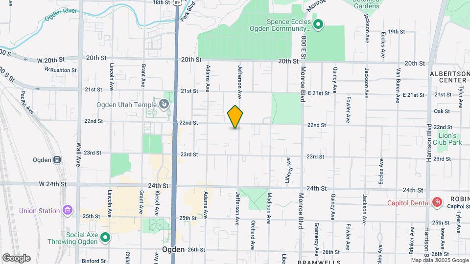 2223 Jefferson Ave Map and Location Details