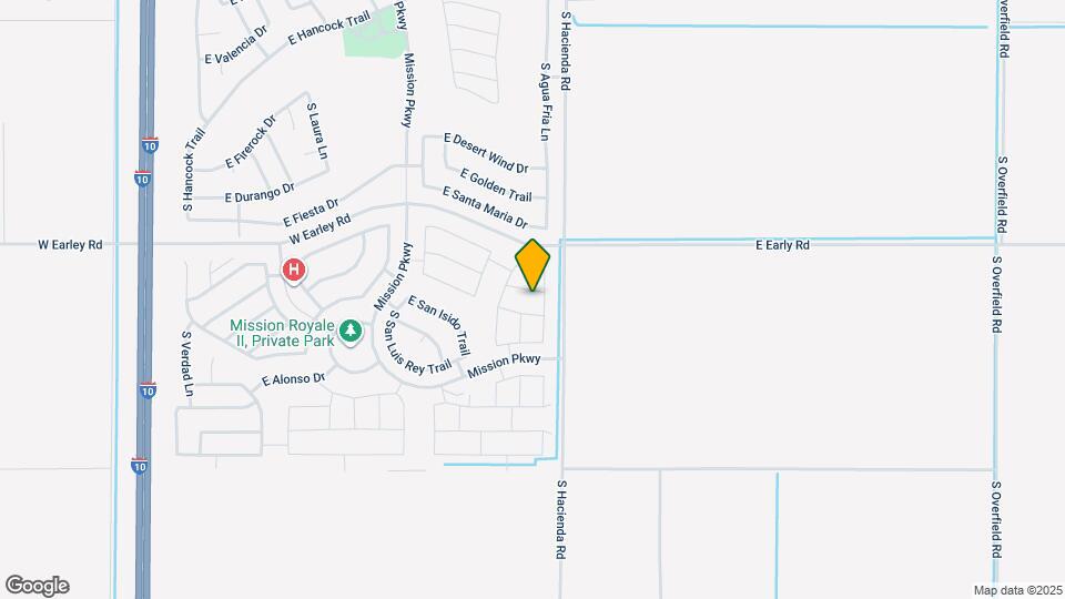 2679 E Tolosa Dr Map and Location Details