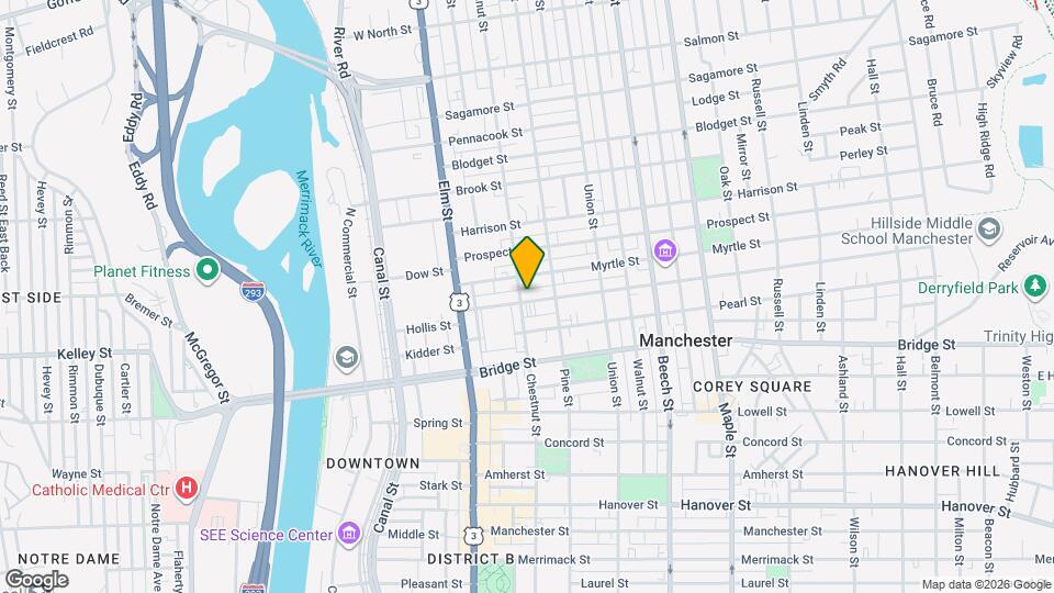 90 Orange St Mapa y Detalles de la Ubicación