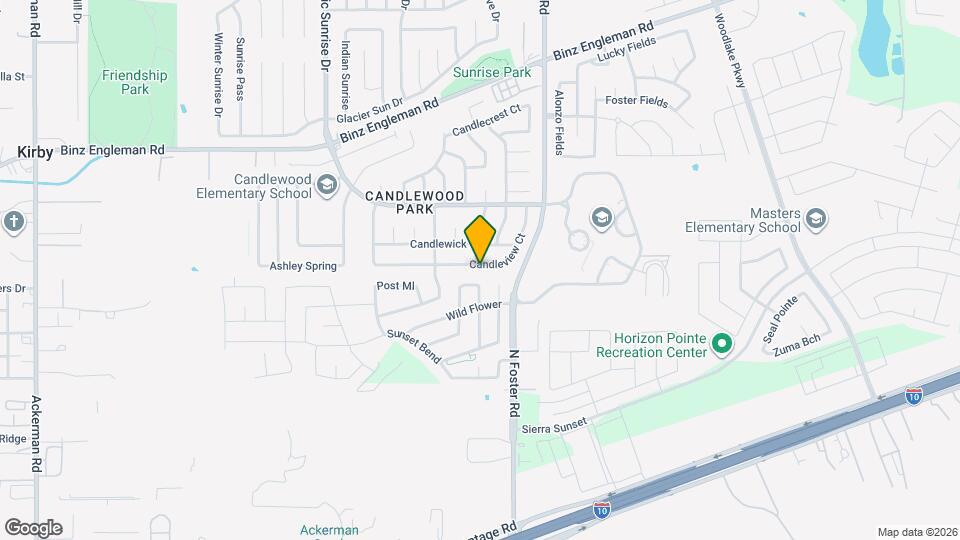 6402 Candleview Ct Map and Location Details