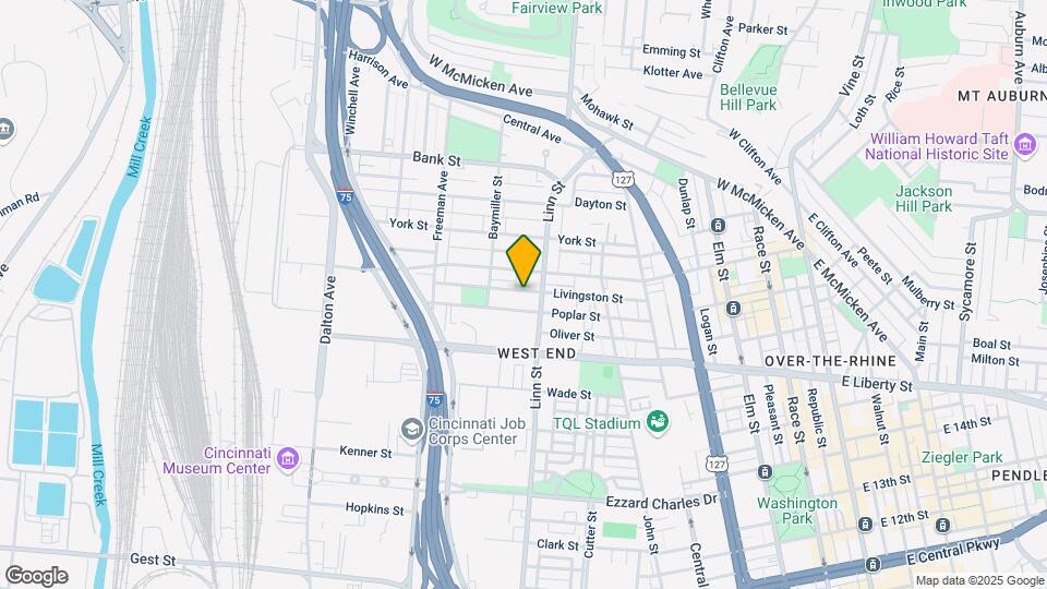 821 Livingston St Map and Location Details